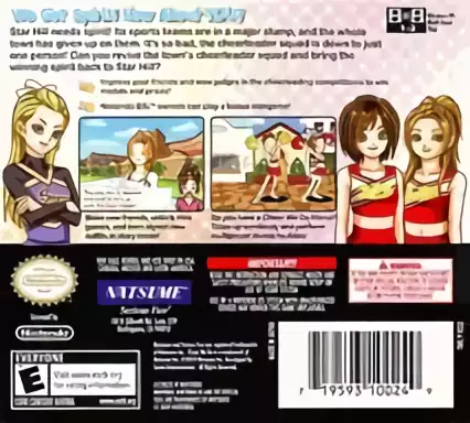 Image n° 2 - boxback : Cheer We Go (DSi Enhanced)